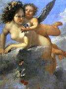 Pietro, Flora with Amor on a cloud